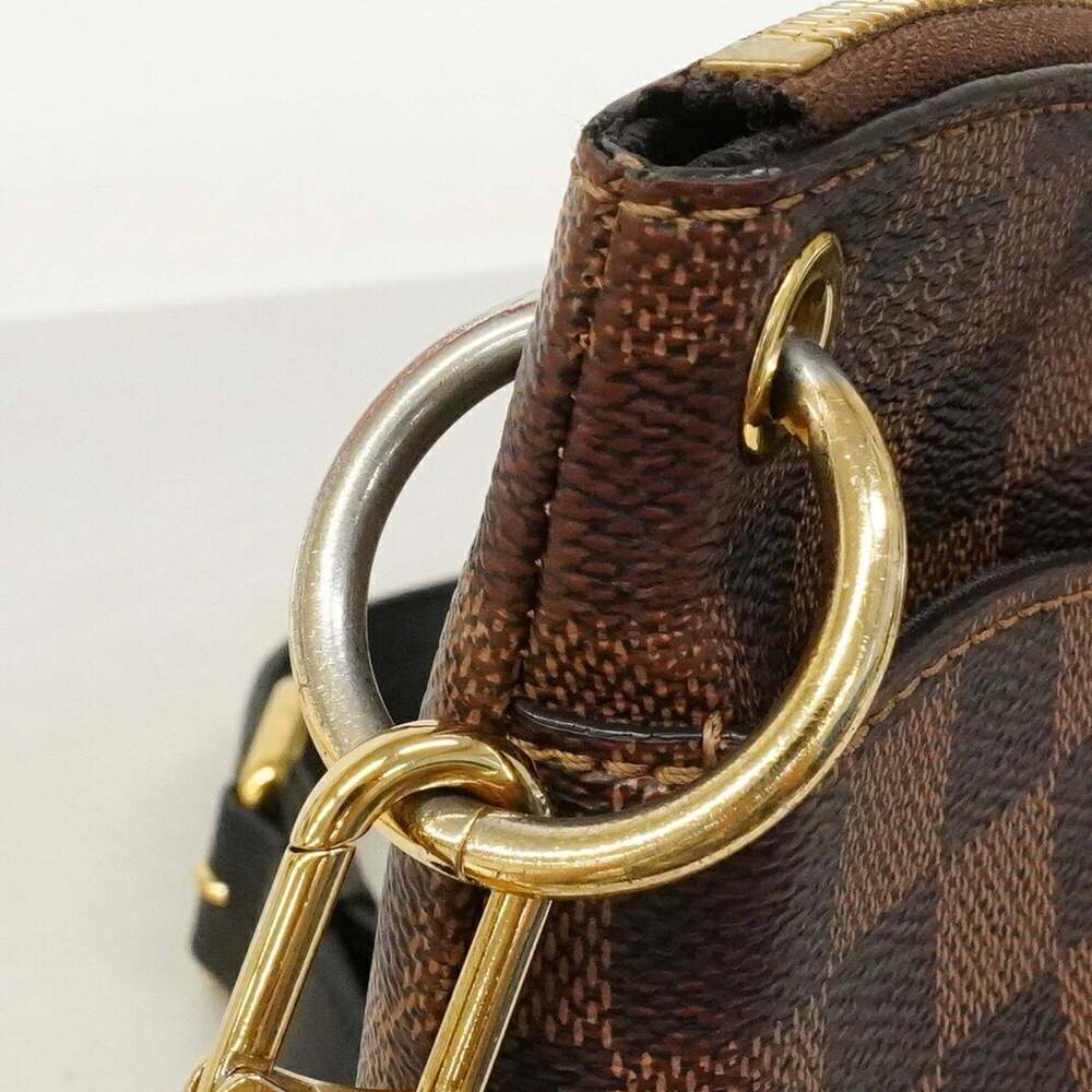 LOUIS VUITTON Authentic Brown Damier Shoulder Bag - Picture 9 of 10